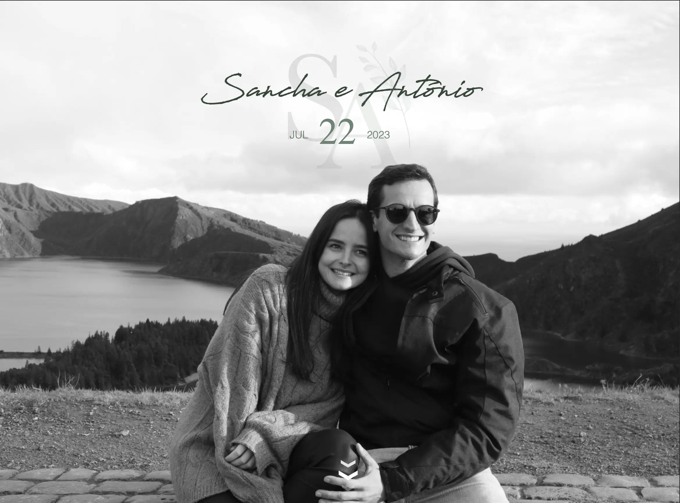 Wedding website (Sancha & António)